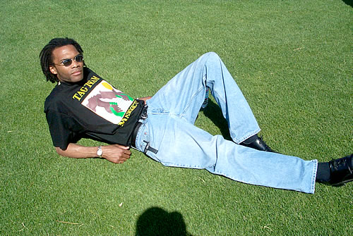 Erroll relaxing, Las Vegas Team Leader Retreat