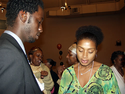 Guests networking, New York City Black Business Seminar