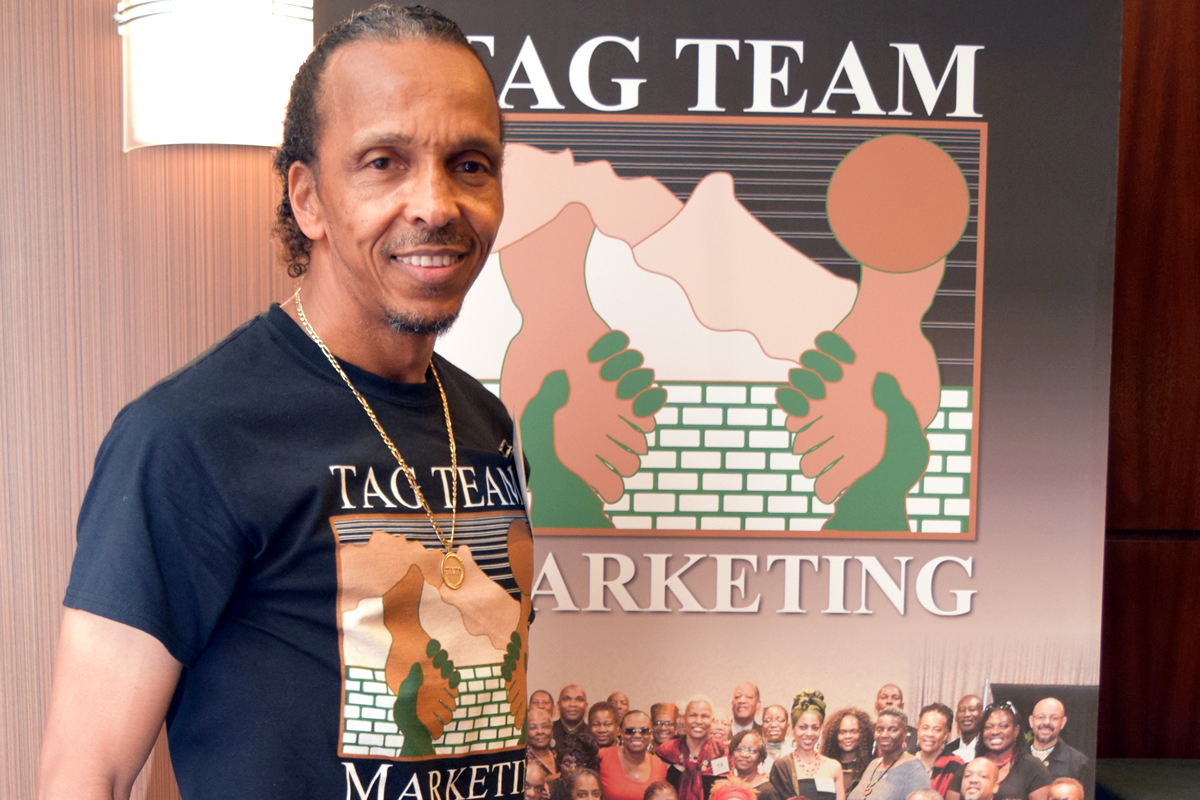 Chezyown Menasheh at TAG TEAM Convention, 2019 TAG TEAM Convention - Los Angeles, California