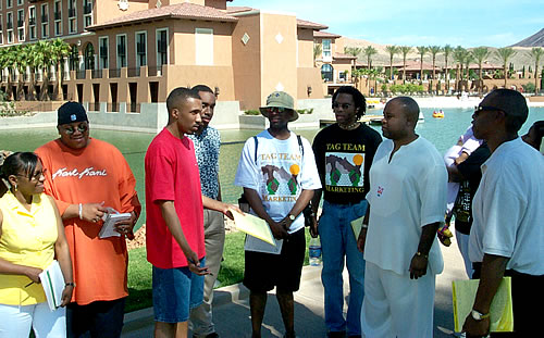 TAG TEAM leaders discussing the future, Las Vegas Team Leader Retreat