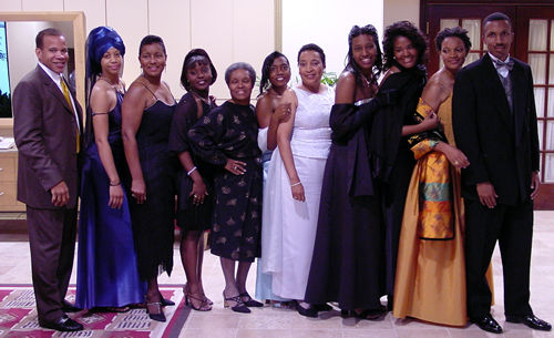 DC team members in formal attire, Norfolk 2000 TAG TEAM Convention