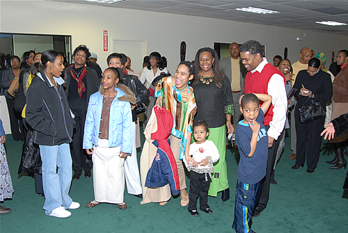 Guests enjoying event, TAG TEAM Marketing Atlanta Facility Grand Opening