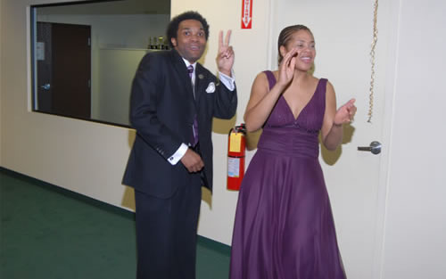 Erroll and Trina dance to 