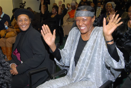 Audience chair dances to 