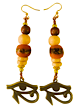 Designer Earrings - Divine Insight (Bronze)