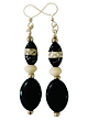 Designer Earrings - Midnight Sky