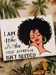Black Excellence Canvas Art - I Am