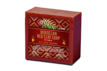 Afro Botanicals Moroccan Red Clay Soap