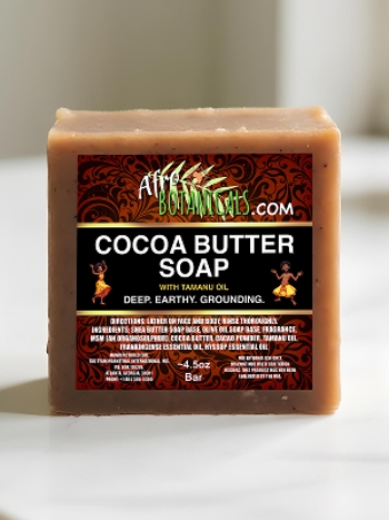Afro Botanicals Cocoa Butter Soap