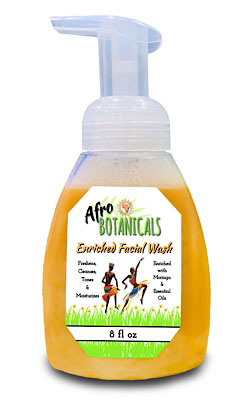 Afro Botanicals Enriched Foaming Facial Wash