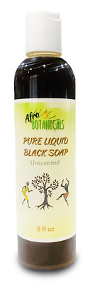 Afro Botanicals Pure Liquid Black Soap