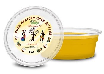 Afro Botanicals Pure Shea Butter with Coconut