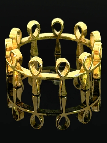 Infinity Ankh Ring