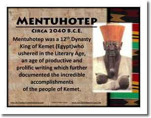 Mentuhotep Poster