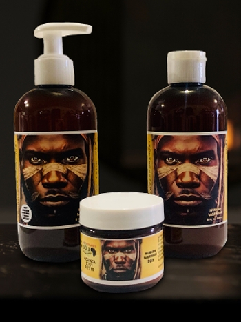 Motherland's Gold Moringa Body Care Set