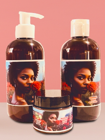 Motherland's Gold Moringa Body Care Set