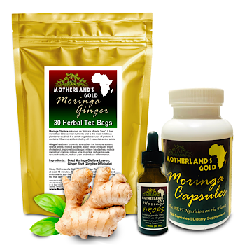 Motherland's Gold Moringa VITALITY PACK