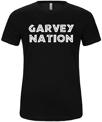 Garvey Nation Classic Black T-Shirt