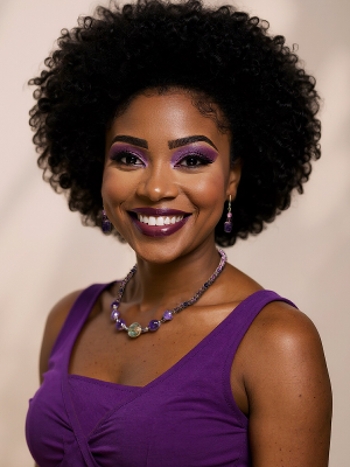 (CLOSEOUT) Inner Peace Necklace & Earrings (with Amethyst)