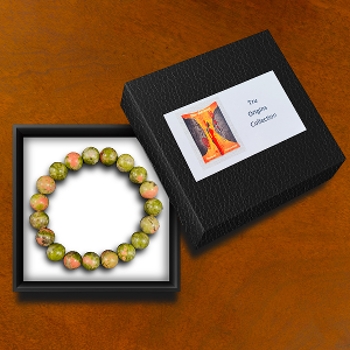 Men’s Bracelet - Unakite Stone