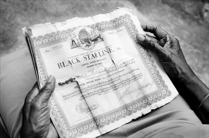 Black Star Line Stock Certificate