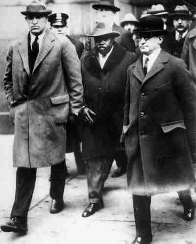 Marcus Garvey in custody