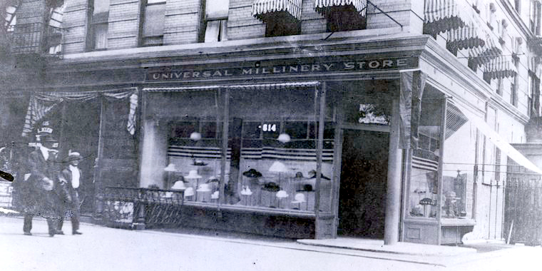 One of Marcus Garvey's Stores In New York City