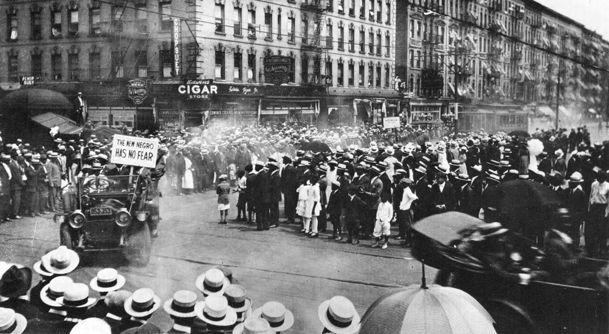 Marcus Garvey's U.N.I.A. Parade In Harlem, NY, 1924