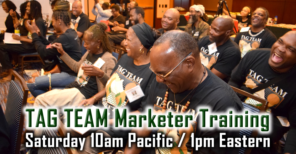 TAG TEAM Marketer Training