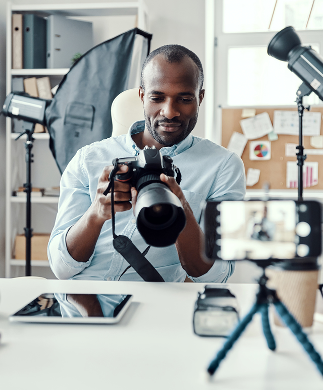 Brother photographing products