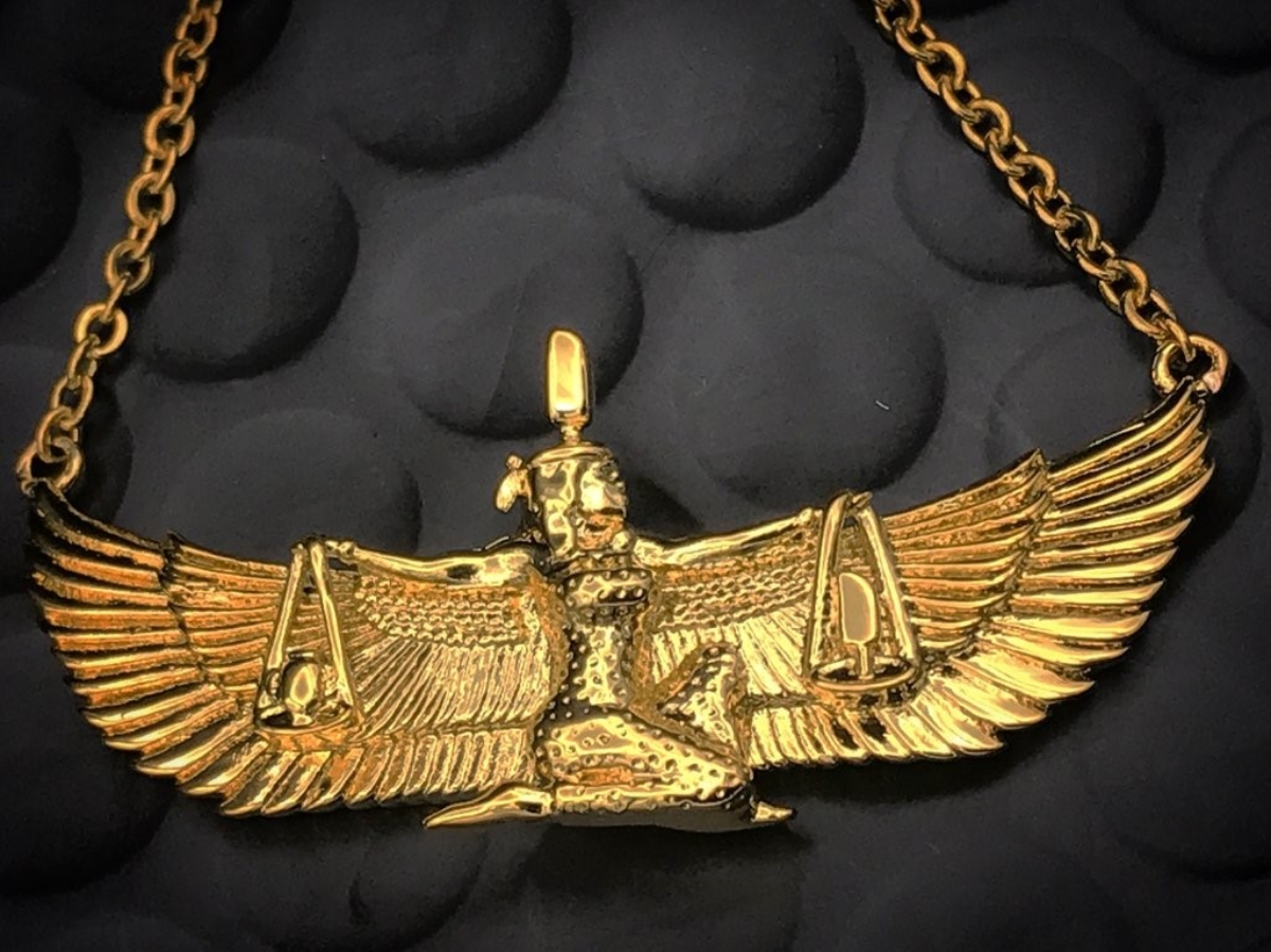 Ma'at Necklace Front