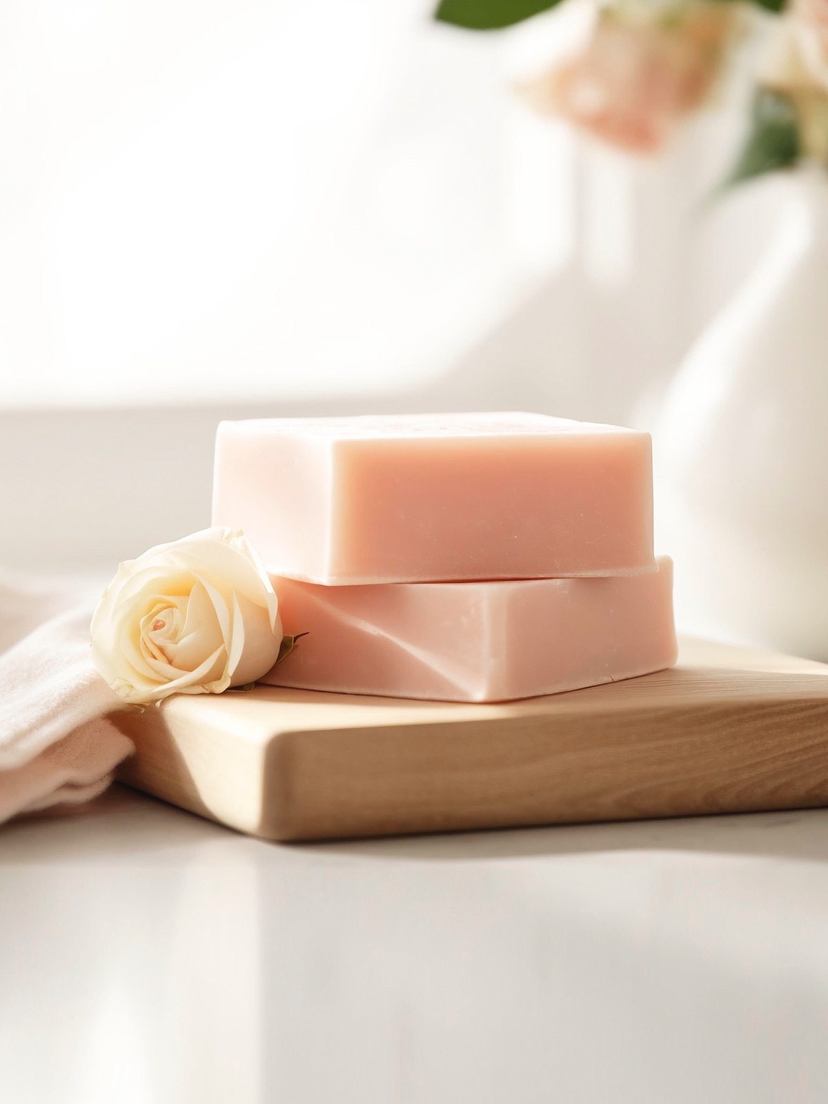 Calamine soap - staged