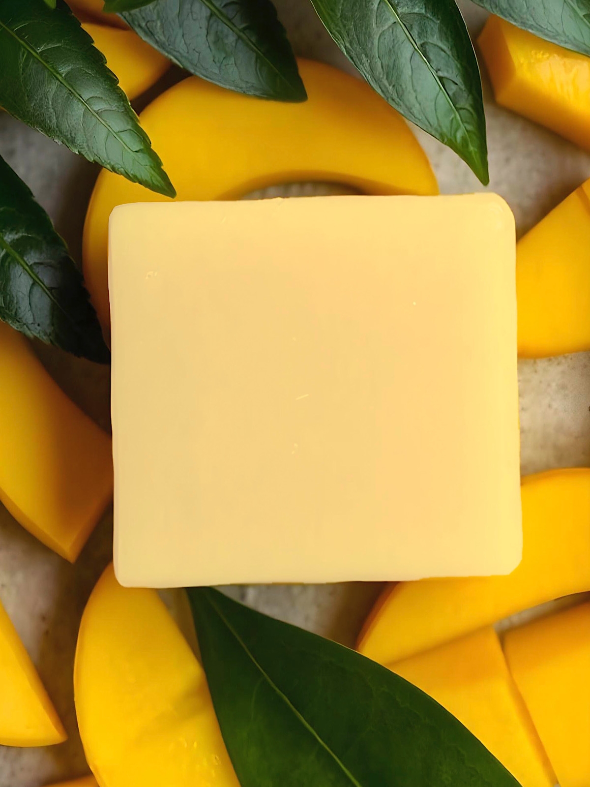 Mango butter soap - staged 1