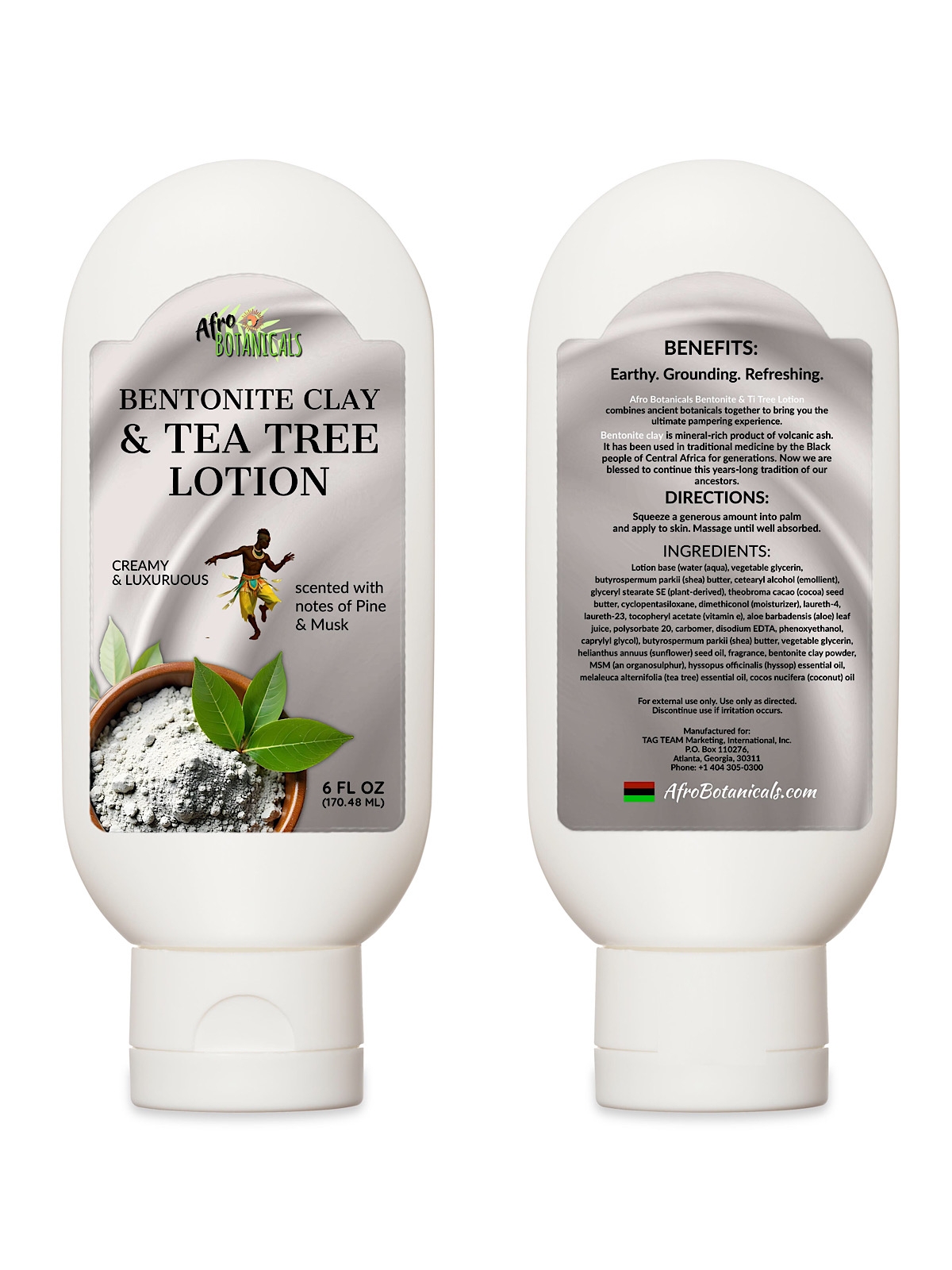 Bentonite lotion