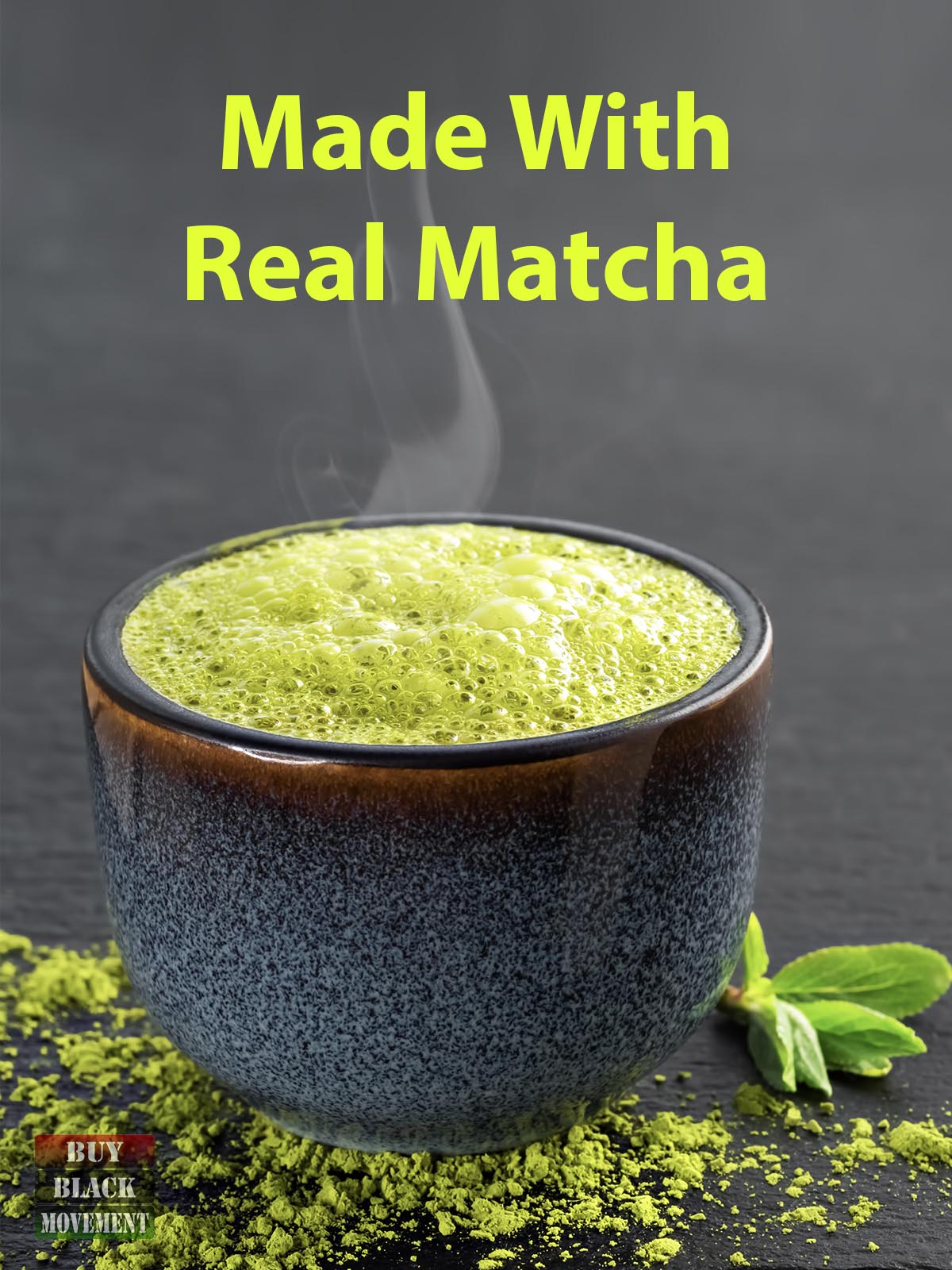 Afro Botanicals Matcha Tea Soap - Made With Real Matcha