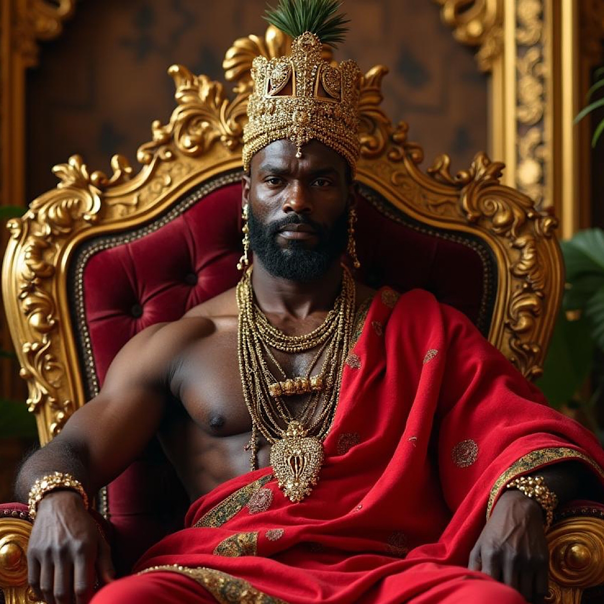 Black king