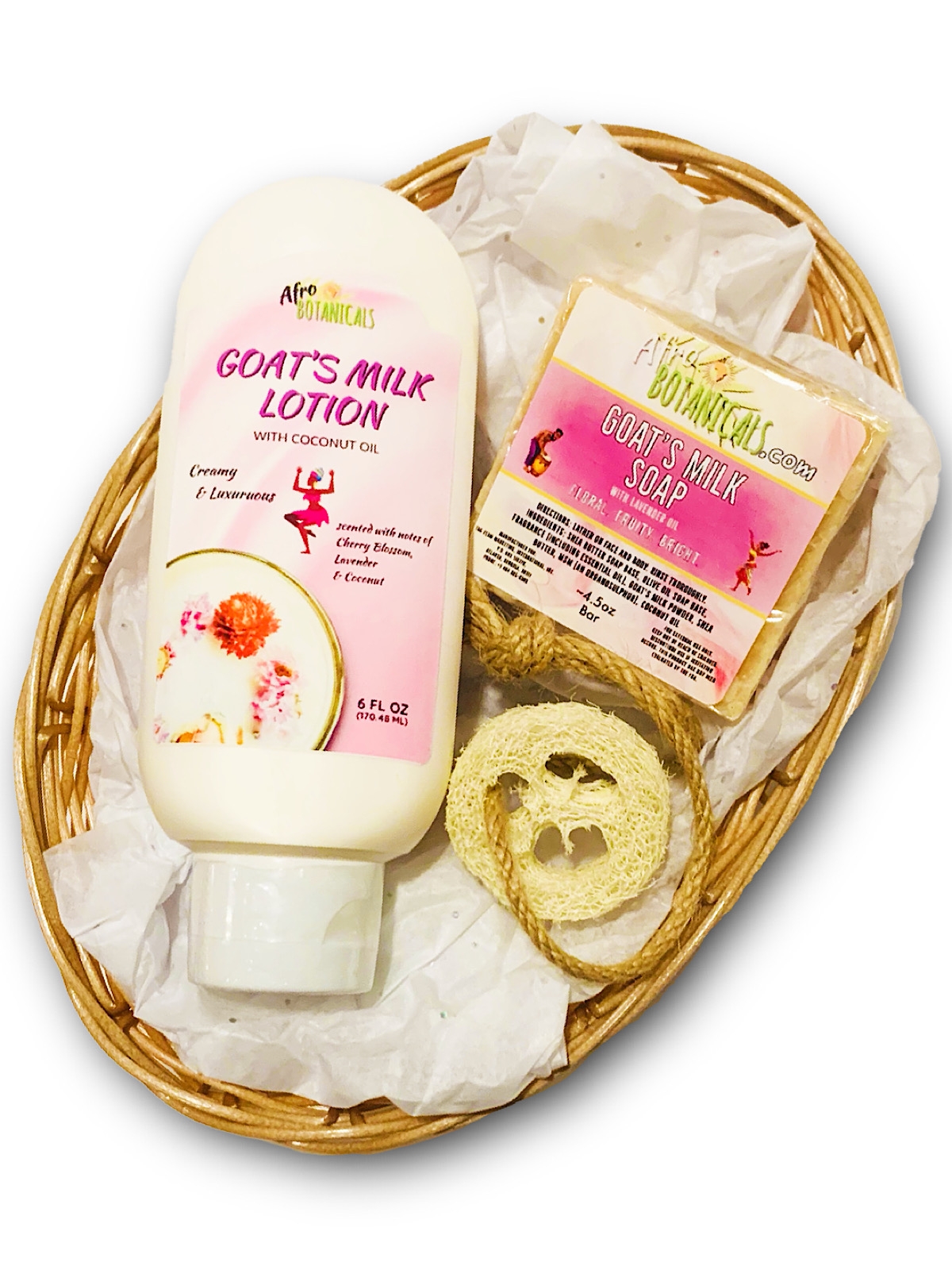Goat milk basket