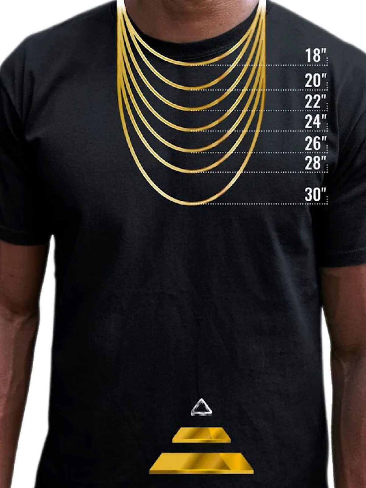 Ancient Aura - Necklace Sizing Chart