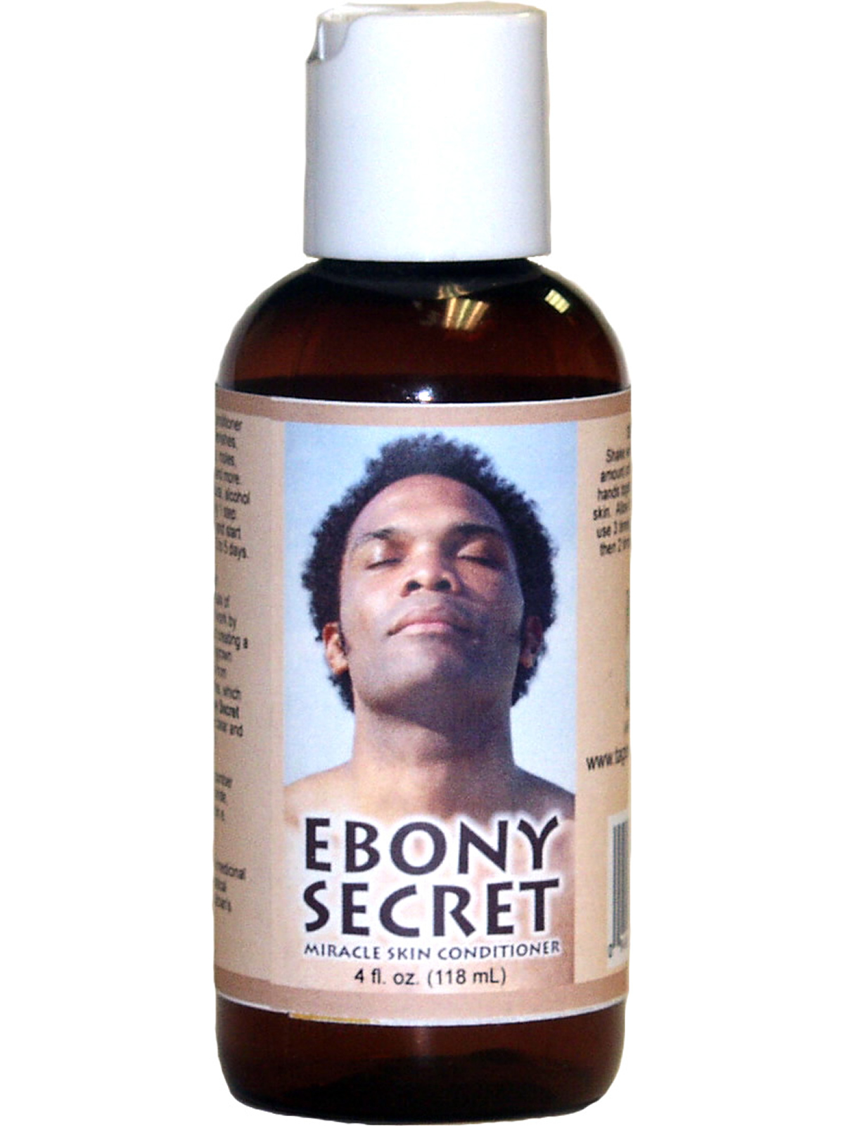 Ebony Secret Skin Conditioner Bottle Male