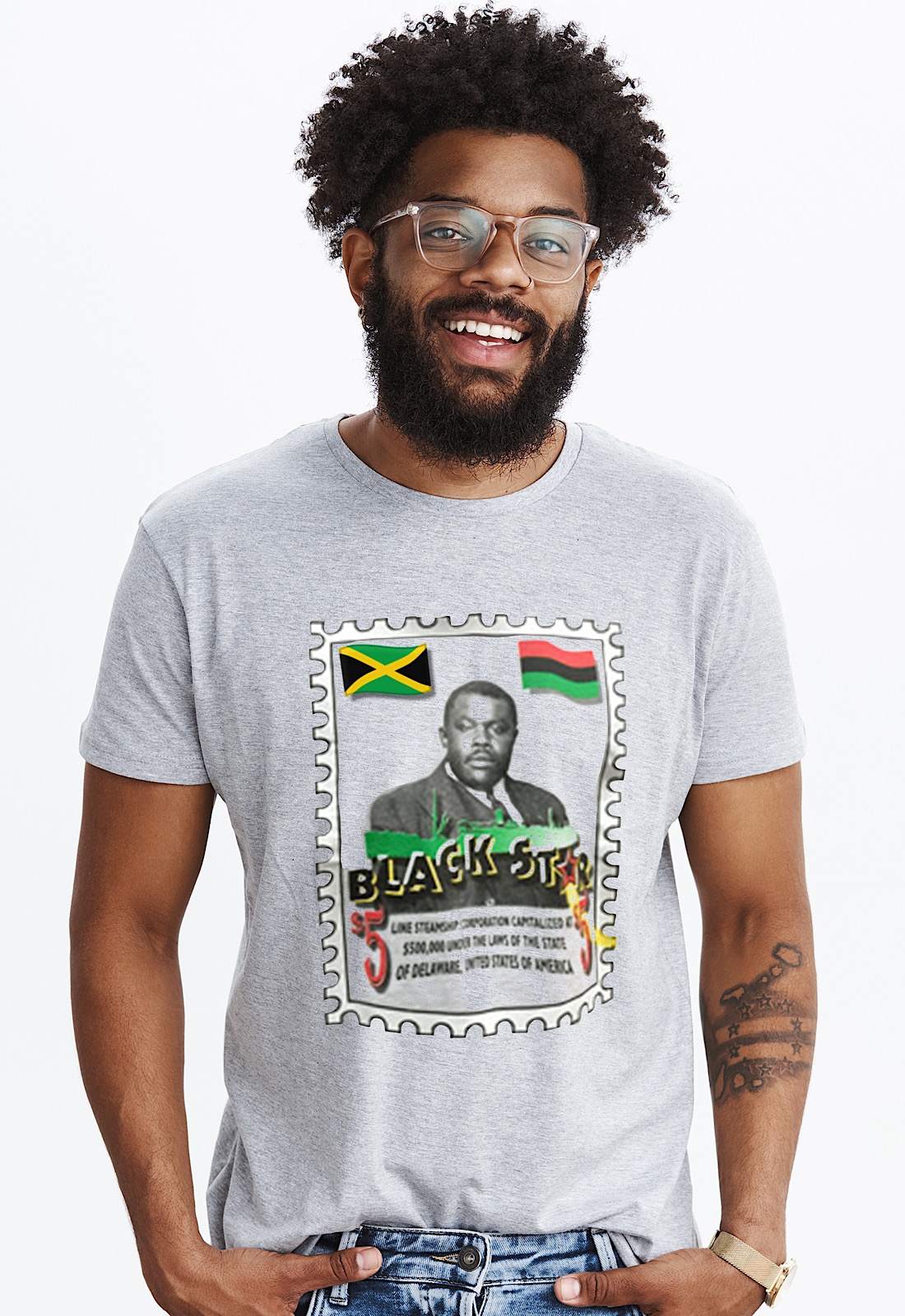 Man wearing t shirt #3