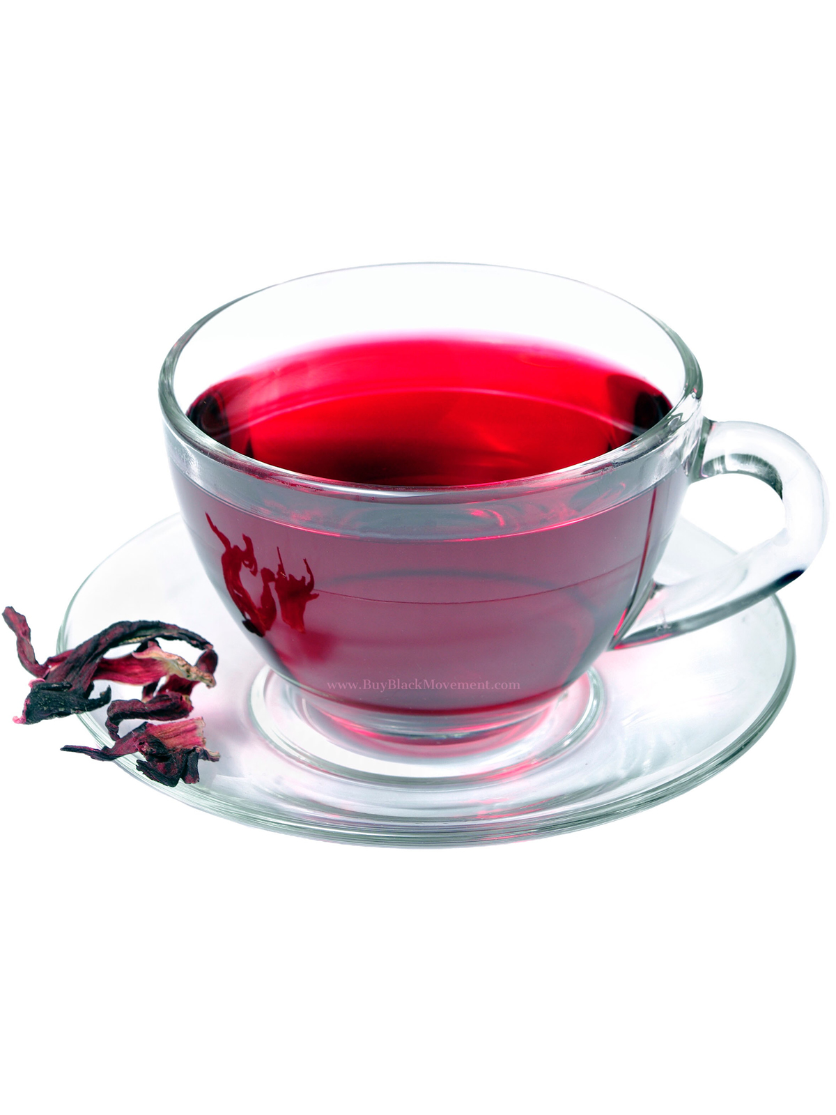 Motherland's Gold Moringa Hibiscus Tea Cup