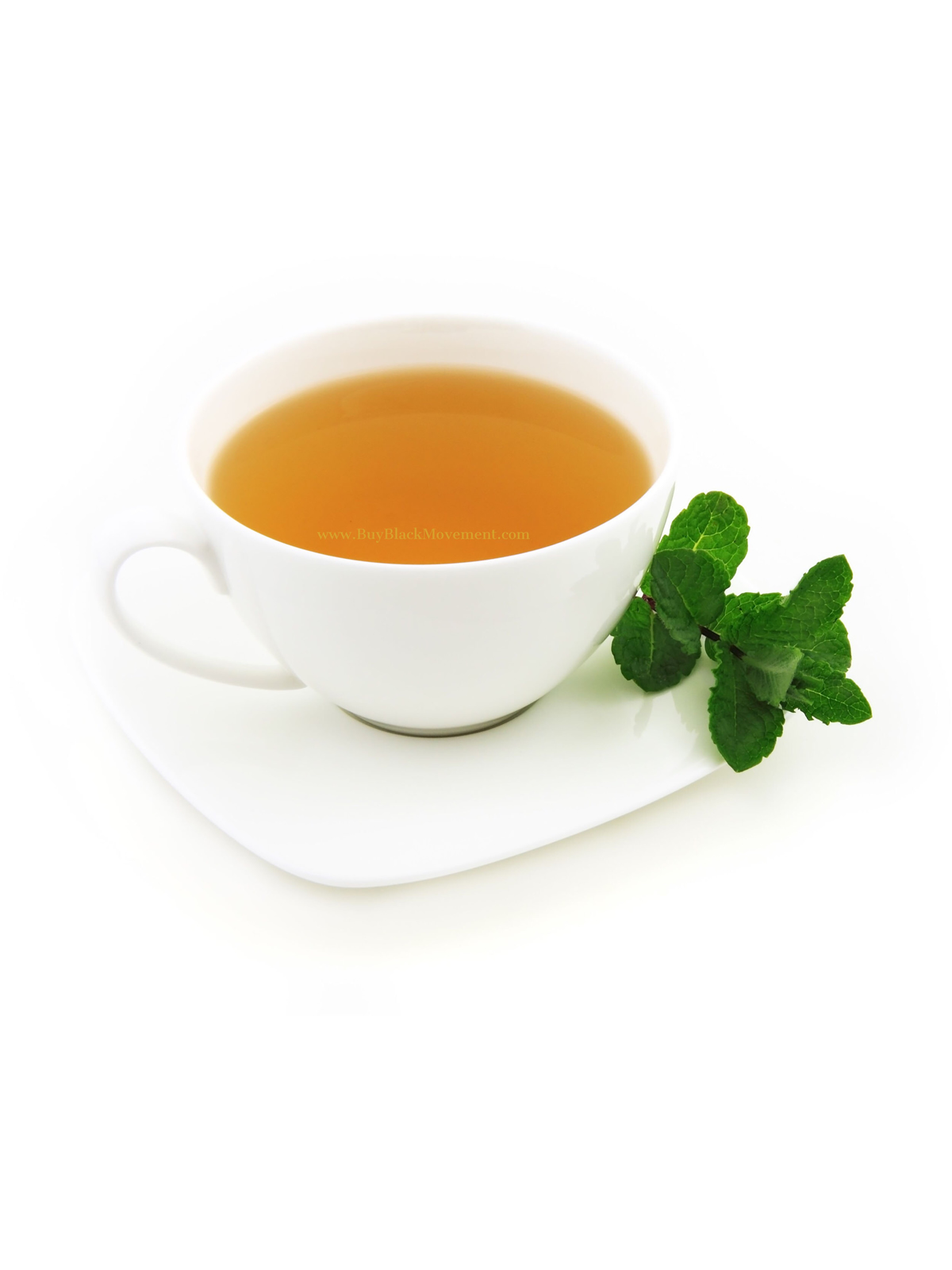 Motherland's Gold Moringa Peppermint Tea Cup